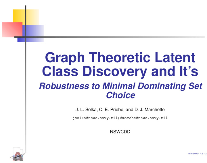 graph theoretic latent class discovery and it s