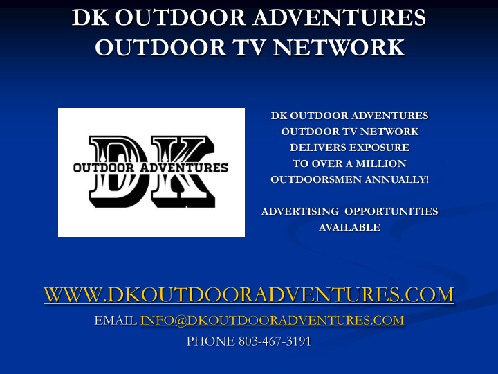 outdoor tv network