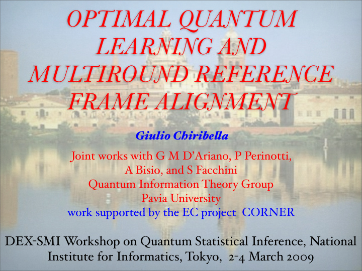 optimal quantum learning and multiround reference frame