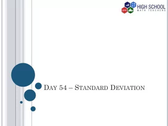 Part I  Before we begin the attached  worksheet, we are going to  think about the meaning of