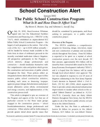L  65 Livingston Avenue  www.lowenstein.com  07068-1791  Fax 973.597.2400  G  The EDA is