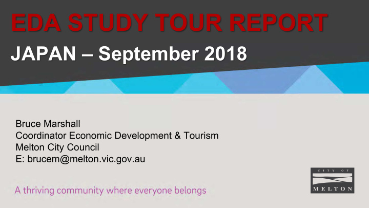 eda study tour report