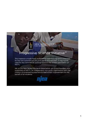 1 Chemistry  Atomic Origins  20150814  www.njctl.org  2  Acids and Bases  Lactic acid is one of