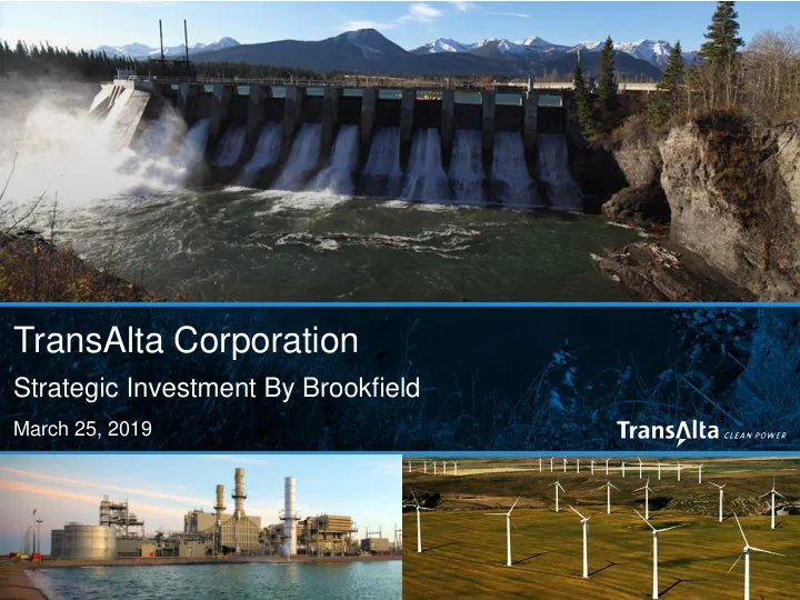 transalta corporation