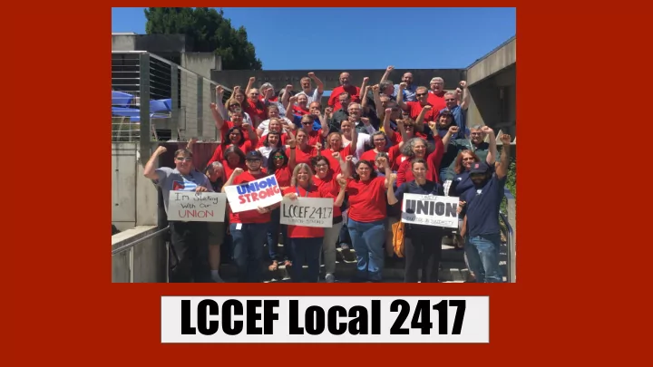 lccef local 2417 lane community college employee