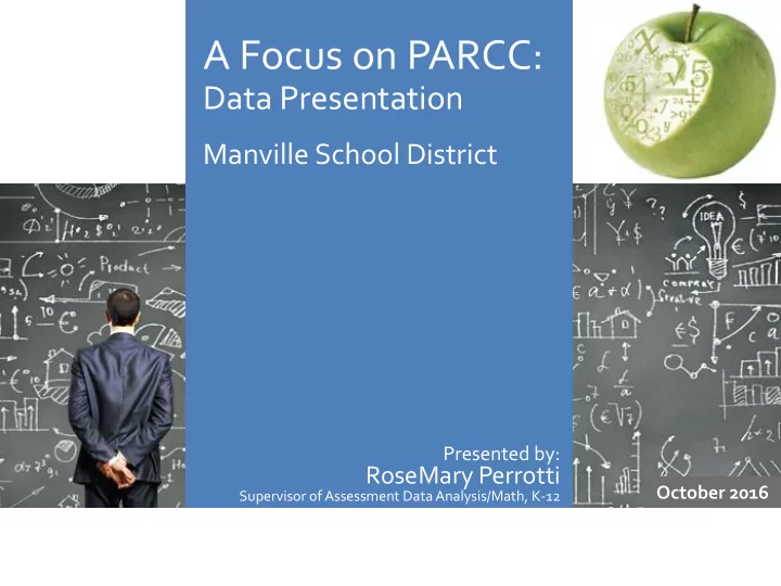 a focus on parcc