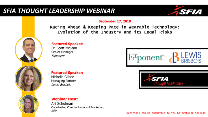 sfia thought leadership webinar