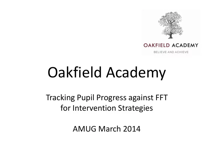 oakfield academy
