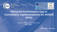 filling the performance gap in convolution