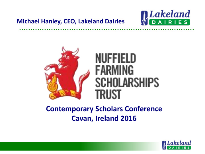 contemporary scholars conference cavan ireland 2016 lakel
