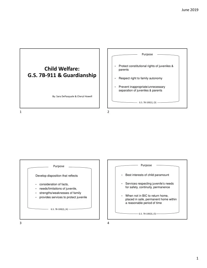 child welfare