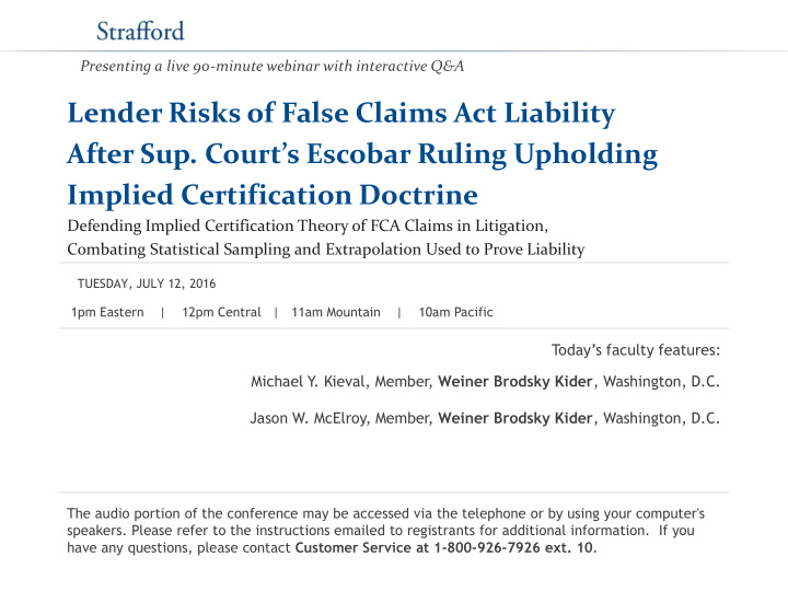 implied certification doctrine