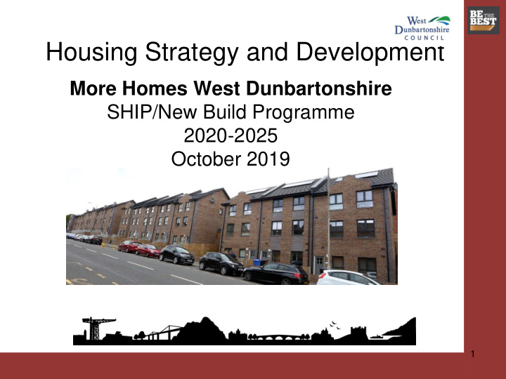 housing strategy and development