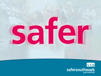 Environment &amp; Community Support Overview  Southwark Anti-Social Behaviour Unit  (SASBU)  Guy