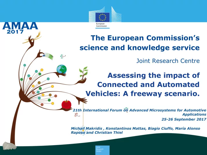 the european commission s science and knowledge service