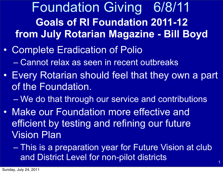 foundation giving 6 8 11