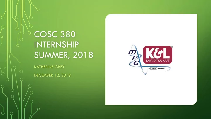 internship