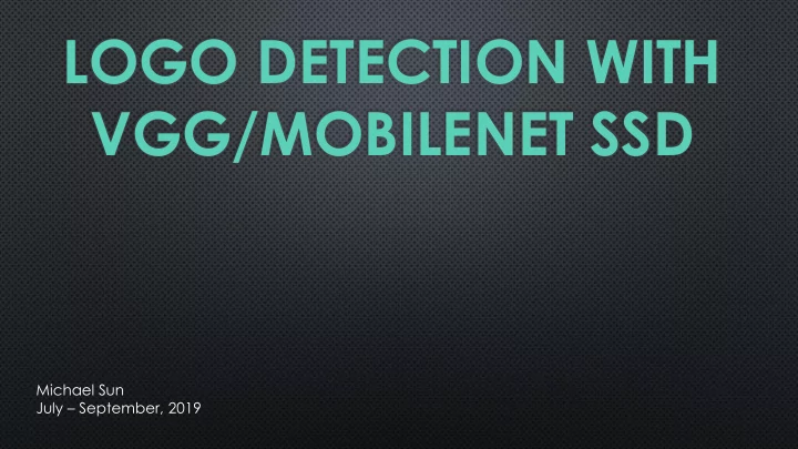 vgg mobilenet ssd