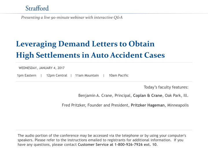 leveraging demand letters to obtain high settlements in