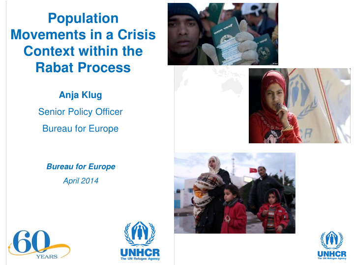 population movements in a crisis context within the rabat