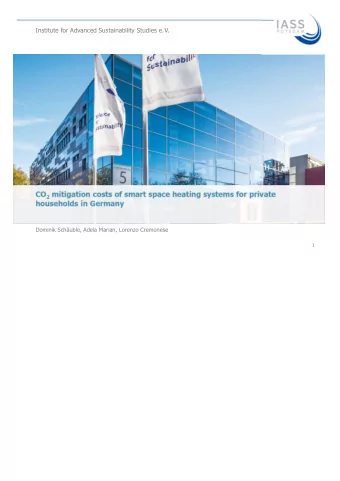 D o m ini k S chu b l e , A d e la Ma r ian , L o r e nz o C r e m o n e s e  1 M o t i v a t i o