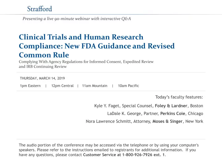 compliance new fda guidance and revised