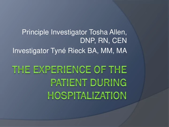 investigator tyn rieck ba mm ma