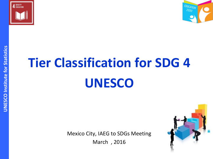 tier classification for sdg 4