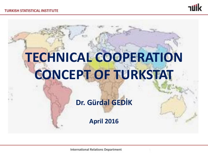 technical cooperation