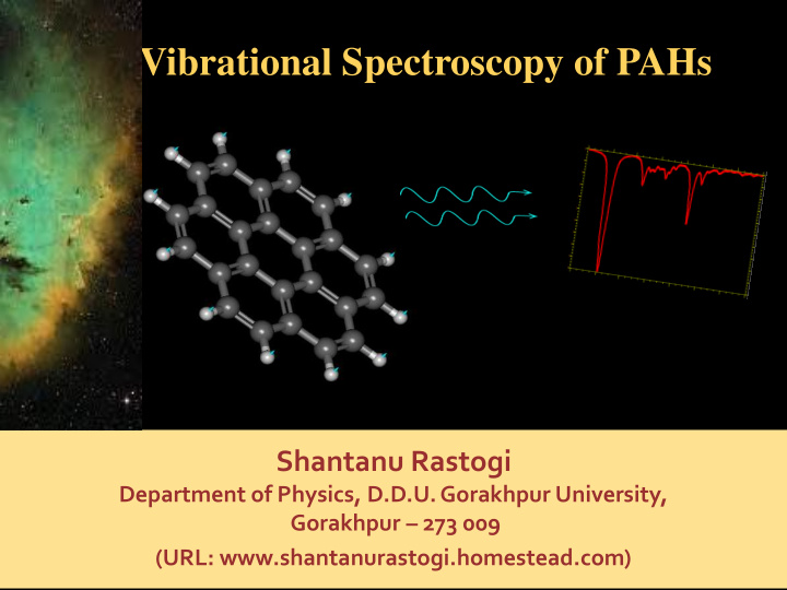 vibrational spectroscopy of pahs