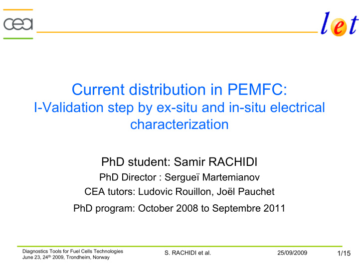 current distribution in pemfc