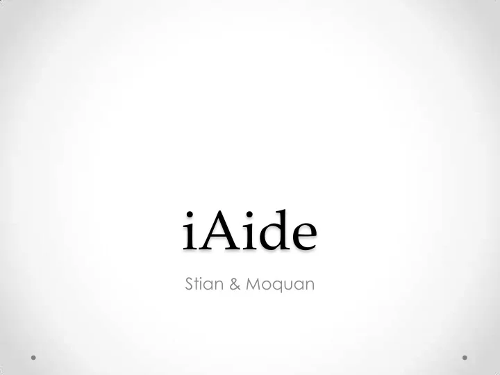 iaide