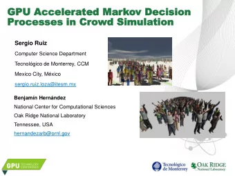 Sergio Ruiz  Computer Science Department  Tecnolgico de Monterrey, CCM  Mexico City, Mxico