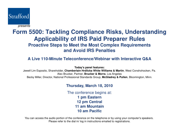 form 5500 tackling compliance risks understanding