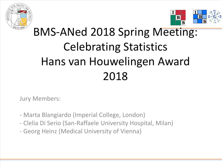 bms aned 2018 spring meeting celebrating statistics hans