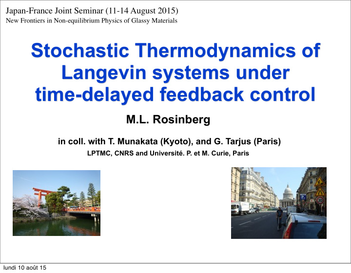stochastic thermodynamics of langevin systems under time