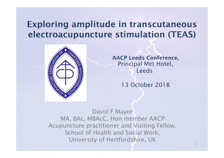 exploring amplitude in transcutaneous electroacupuncture