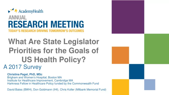 us health policy
