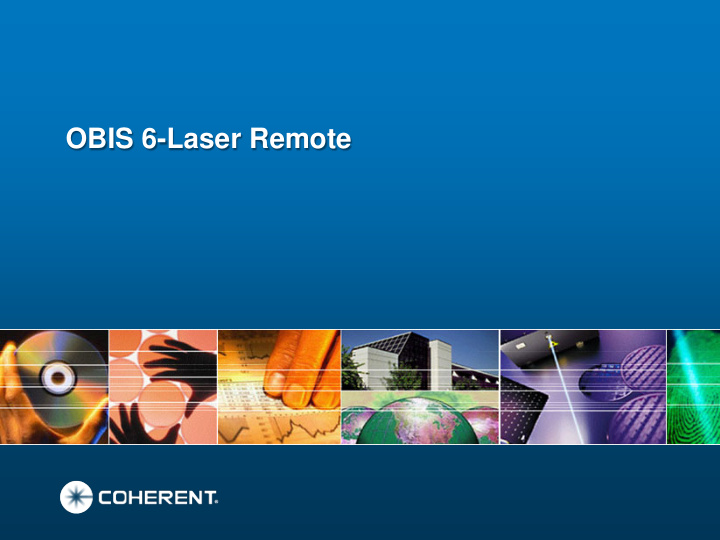 obis 6 laser remote obis 6 laser remote