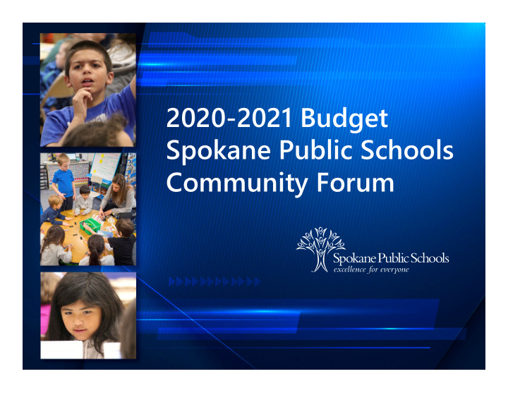 2020 2021 budget spokane public schools community forum