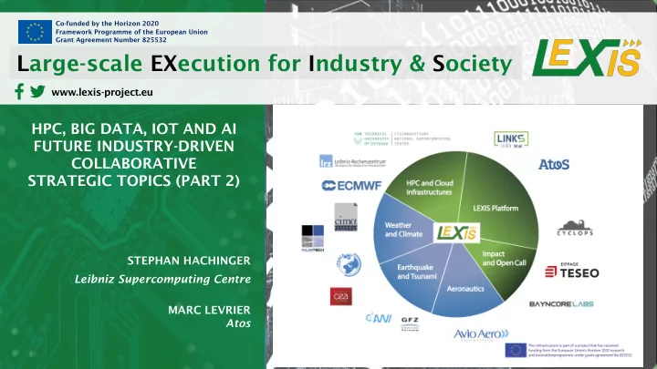 large scale execution for industry society
