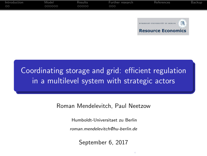 coordinating storage and grid efficient regulation in a