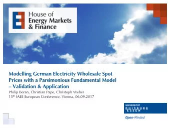 Modelling German Electricity Wholesale Spot  Prices with a Parsimonious Fundamental Model