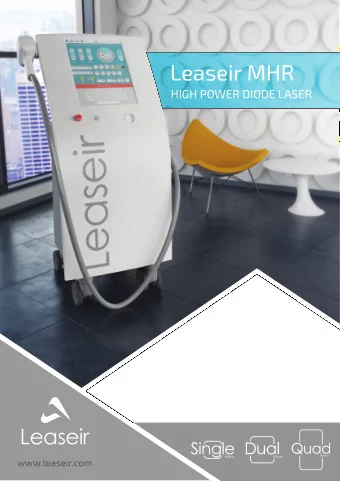 Leaseir MHR  HIGH POWER DIODE LASER  www.leaseir.com  Technology  HIGH POWER DIODE LASER  2000 W /