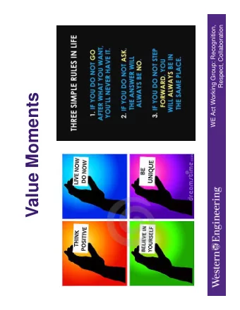 Value Moments  Staff Meeting  Staff Meeting  November 12, 2015 November 12, 2015 12:30 p.m.