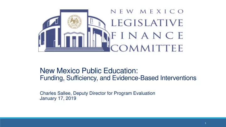 new mexico public education