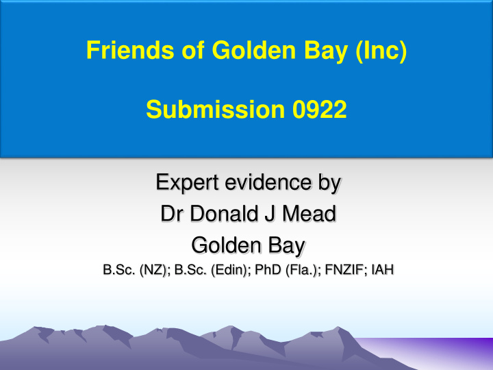 friends of golden bay inc submission 0922