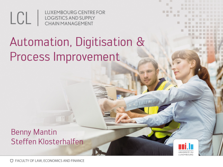 automation digitisation process improvement