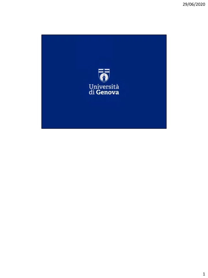 29 06 2020 1 29 06 2020 the university of genoa is a