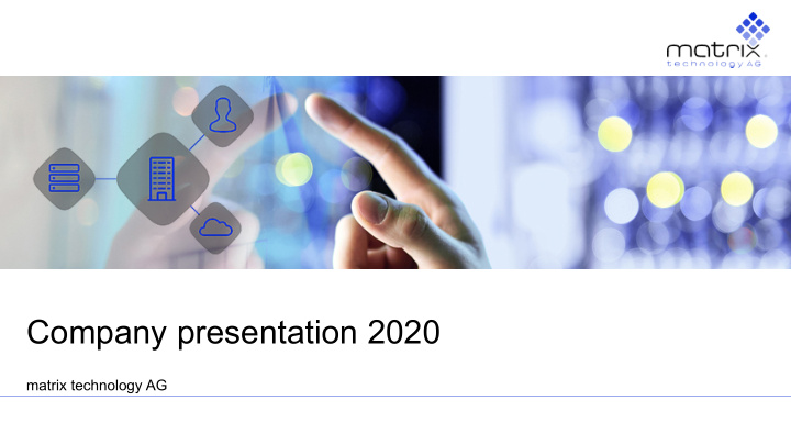 company presentation 2020